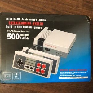 Nintendo anniversary edition mini with 500 games